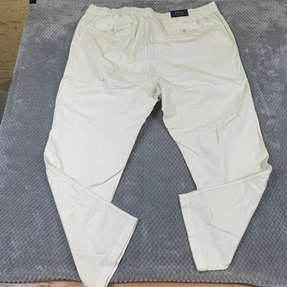 Polo Ralph Lauren Mens 4XLT Classic Fit Natural‎ Cotton Drawstring Pants NEW